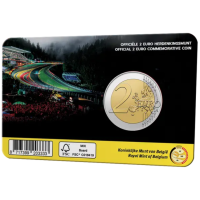 Belgien 2 Euro BU 2025 - Rennstrecke Spa-Francorchamps - FR