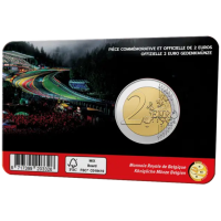 Belgien 2 Euro BU 2025 - Rennstrecke Spa-Francorchamps - NL
