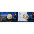 Belgien 2 Euro BU 2026 - Das National Geographic Institute (NGI) - FR + NL