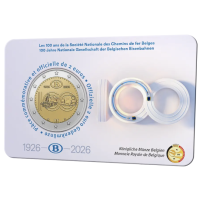 Belgien 2 Euro BU 2026 - 100 Jahre NMBS - FR