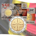 Belgien 2 euro BU 2014 - 150 Jahre Belgisches Rotes Kreuz - FR 