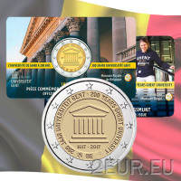 Belgien 2 euro BU 2017 - 200 Jahre Universität Gent - FR