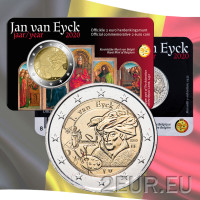 Belgien 2 Euro BU 2020 - Jan van Eyck - NL