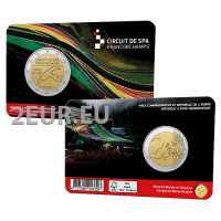 Belgien 2 Euro BU 2025 - Rennstrecke Spa-Francorchamps - NL