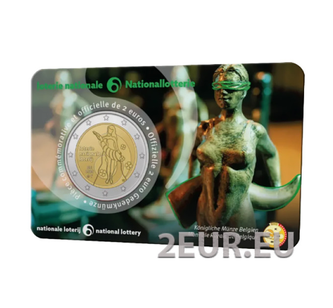 Belgien 2 Euro BU 2025 - Belgia riiklik loterii - FR 