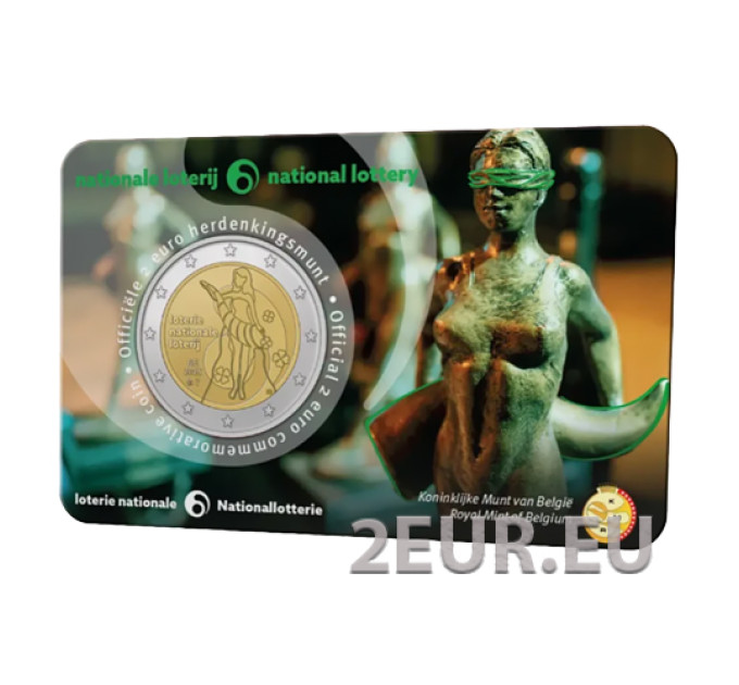 Belgien 2 Euro BU 2025 - Belgia riiklik loterii - NL