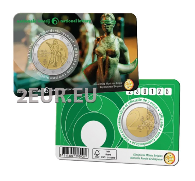 Belgien 2 Euro BU 2025 - Belgia riiklik loterii - FR+NL 