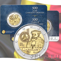 Belgien 2 Euro BU 2021 - 500. Geburtstag von Karl V - NL