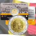 Belgien 2 Euro BU 2017 - 200 Jahre Universität Lüttich - FR