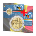 Belgien 2 euro BU 2021 - 100. Jahrestag der Belgisch-Luxemburgischen Wirtschaftsunion (BLEU) - NL+FR