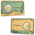 Belgien 2 Euro BU 2023 - Jugendstil in Brüssel - NL+FR