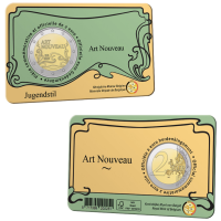 Belgien 2 Euro BU 2023 - Jugendstil in Brüssel - FR 