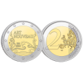 Belgien 2 Euro UNC 2023 - Jugendstil in Brüssel 