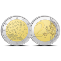 Belgien 2 Euro UNC 2024 - EU-Präsidentschaft 