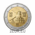 Belgien 2 Euro UNC 2026 - Das National Geographic Institute (NGI)