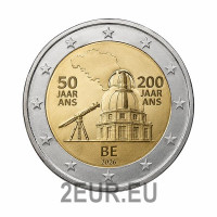Belgien 2 Euro UNC 2026 - Das National Geographic Institute (NGI)