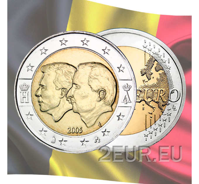 Belgien 2 euro UNC 2005 - Wirtschaftsunion Belgien 