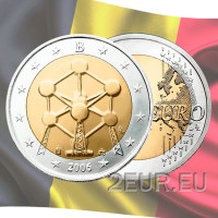 Belgien 2 euro UNC 2006 - Atomium in Brüssel 