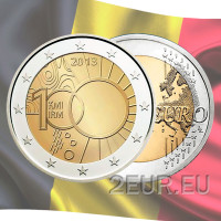 Belgien 2 euro UNC 2013 - 100 Jahre Royal Meteorological Institute 
