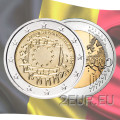 Belgien 2 euro UNC 2015 - 30. Jahrestag der EU-Flagge 