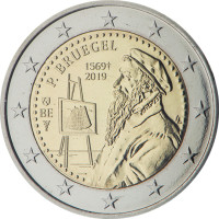 Belgien 2 euro UNC 2019 - 450. Todestag von Pieter Bruegel dem Älteren 