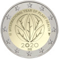Belgien 2 euro UNC 2020 - Internationales Jahr der Pflanzengesundheit 
