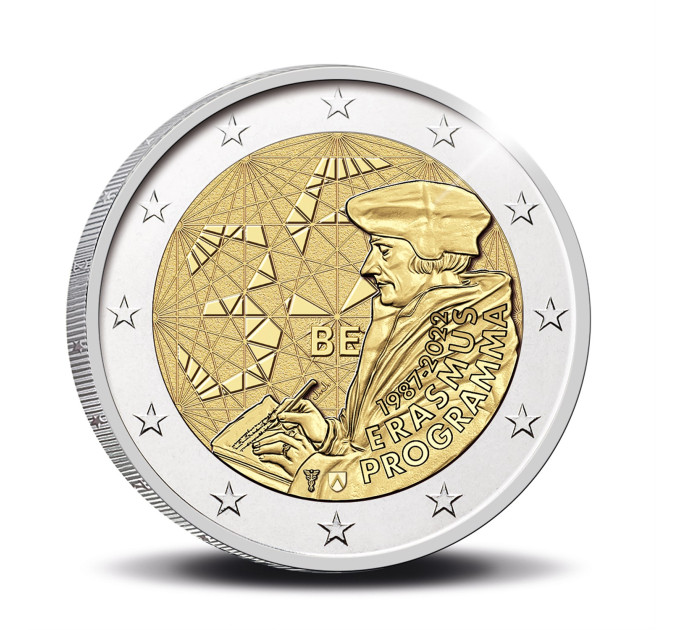 Belgien 2 euro UNC 2022-2 - 35 Jahre Erasmus 