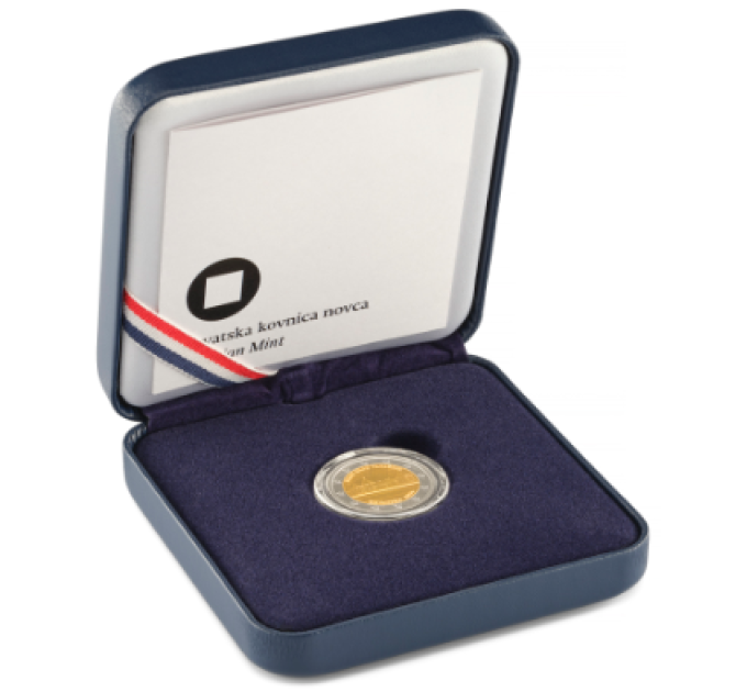 Kroatien 2 euro PROOF 2024 - Altstadt von Varazdin