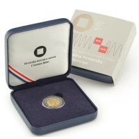 Kroatien 2 euro PROOF 2026 - 100 Jahre kroatischer Rundfunk und Fernsehen