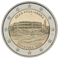 Kroatien 2 euro UNC 2025 - Ciudad de Pula – Arena