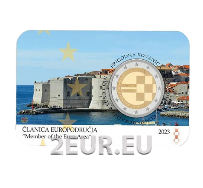 Kroatien 2 euro BU 2023 - Die Einführung des Euro als offizielle Währung Kroatiens