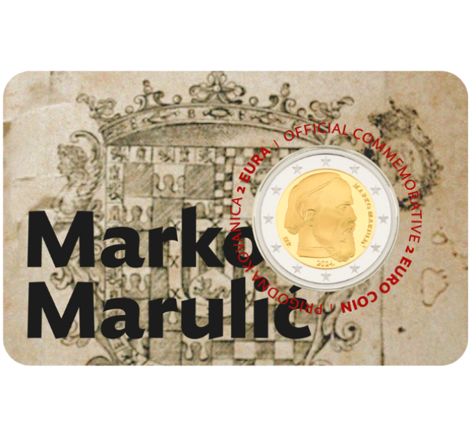 Kroatien 2 euro BU 2024 - Marko Marulić