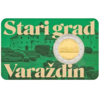 Kroatien 2 euro BU 2024 - Altstadt von Varazdin