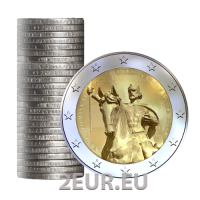Kroatien 2 EURO-ROLLE 2025 – 1100. Jahrestag des kroatischen Königreichs und der Krönung von König Tomislav