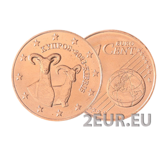Zypern 1 Cent UNC 2023