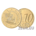 Zypern 10 Cent UNC 2015