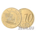 Zypern 10 Cent UNC 2021