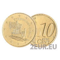 Zypern 10 Cent UNC 2023