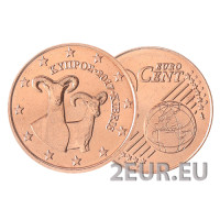 Zypern 2 Cent UNC 2017