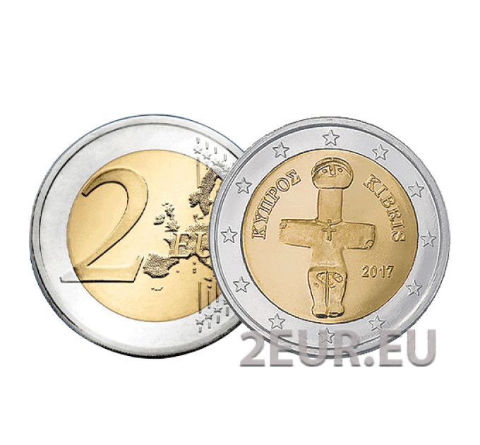 Zypern 2 euro UNC 2017
