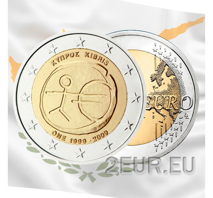 Zypern 2 euro UNC 2009 - WWU