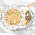 Zypern 2 euro UNC 2015 - 30 Jahre EU-Flagge