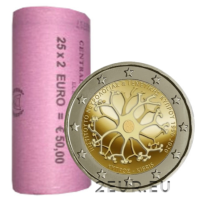 ZYPERN 2 EURO-ROLLE 2020 - 30 JAHRE ZYPERNISCHES INSTITUT FÜR NEUROLOGIE UND GENETIK
