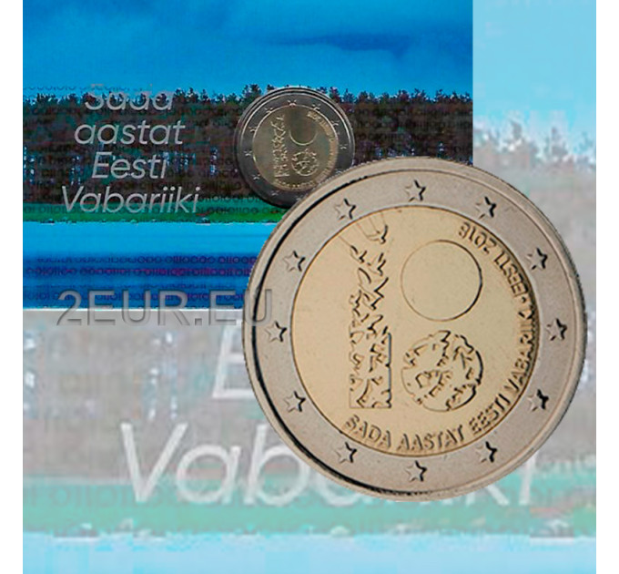 Estland 2 Euro BU 2018 - 100-jähriges Jubiläum der Republik Estland