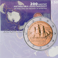 Estland 2 euro BU 2020 - 200. Jahrestag der Entdeckung der Antarktis 