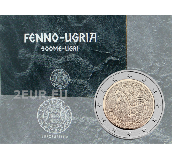 Estland 2 euro BU 2021 - Finno-ugrische Völker 