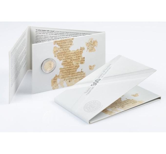 Estland 2 Euro ST 2025 - 500 Jahre estnische Schriftsprache