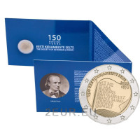 Estland 2 euro BU 2022 - 150. Jahrestag der Gesellschaft Estnischer Literaten
