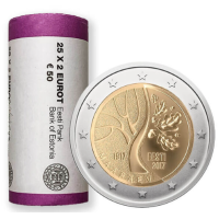 ESTLAND 2 EURO-ROLLE 2017 – Estlands Weg zur Unabhängigkeit