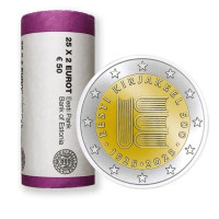 ESTLAND 2 EURO-ROLLE 2025 – 500 Jahre estnische Schriftsprache